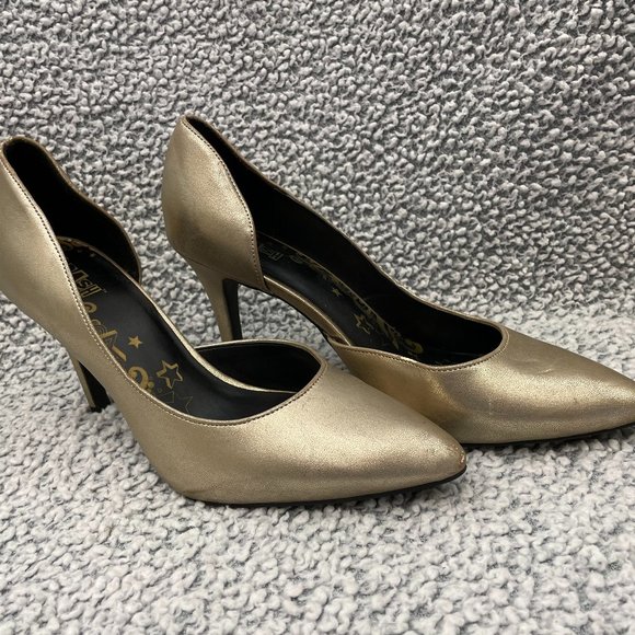 Brash Shoes Brash Gold Pumps Poshmark